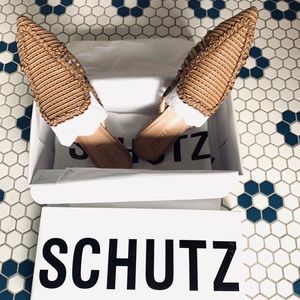 schutz marli huarache mule